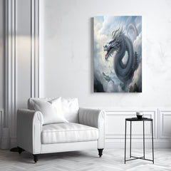 Mystical Mist Dragon Canvas