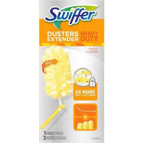 Duster Mop With Extendable Handle, 6 Kits/Case