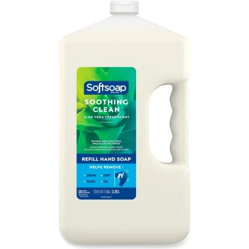 Liquid Hand Soap Refill with Aloe, One Gallon Bottle Refill, 4 per Case