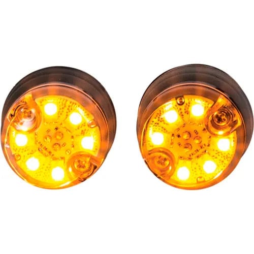 25 Foot Amber Push-On Hidden Strobe Kit With In-Line Flashers With 6 LED - 8891326