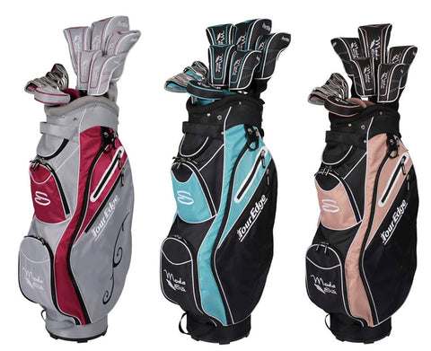 Tour Edge Moda Silk Complete Women's Golf Set with Cart Bag