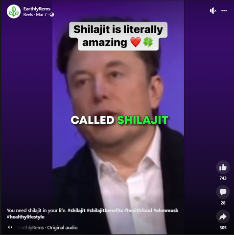 Elon Musk Shilajit