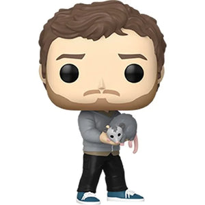 Parks and Recreation 15th Anniversary Andy Radical with Possum Funko Pop! Vinyl Figure #1567 - Nerd Stuff of Alabama