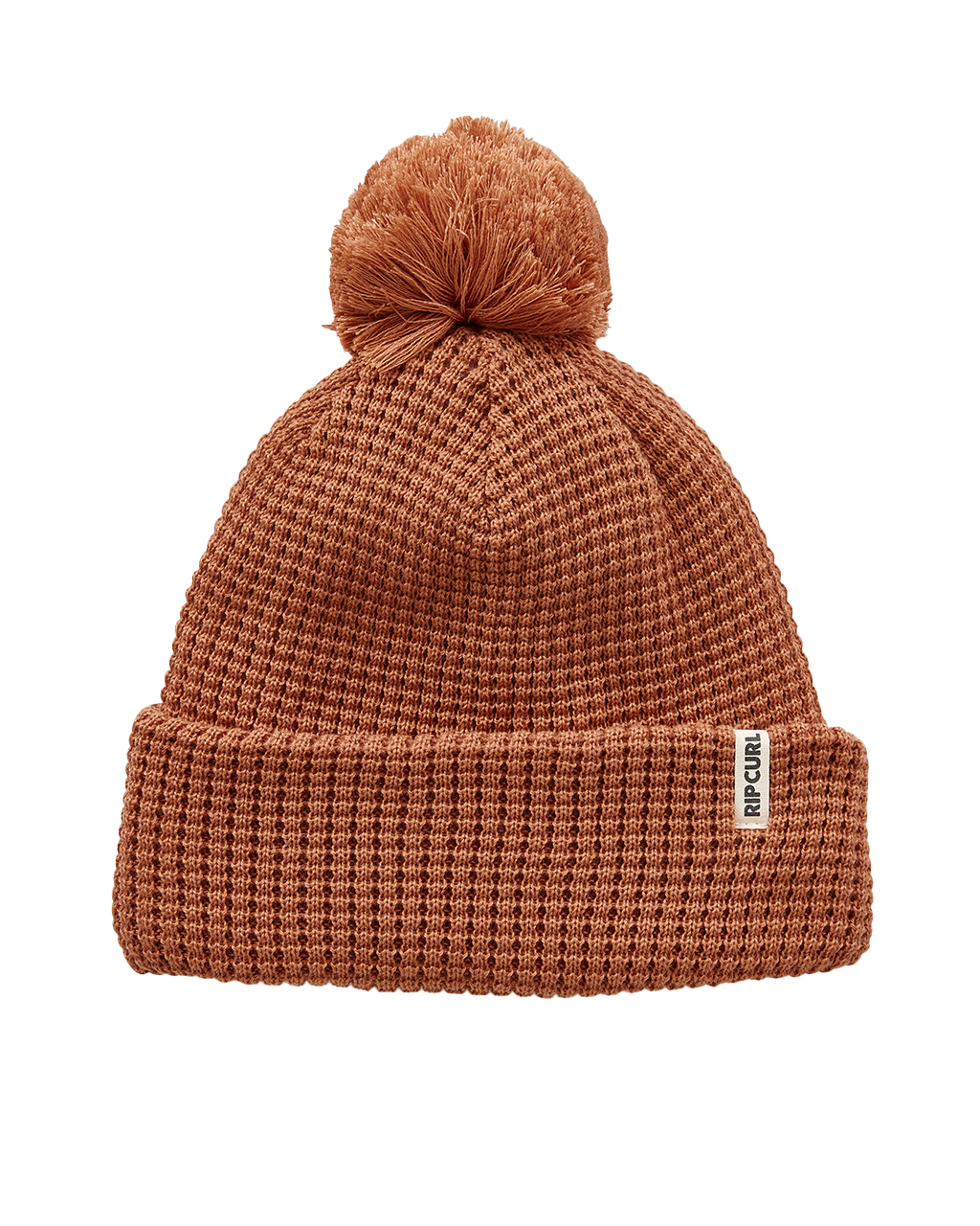 Anoeta Pom Beanie in Light Brown