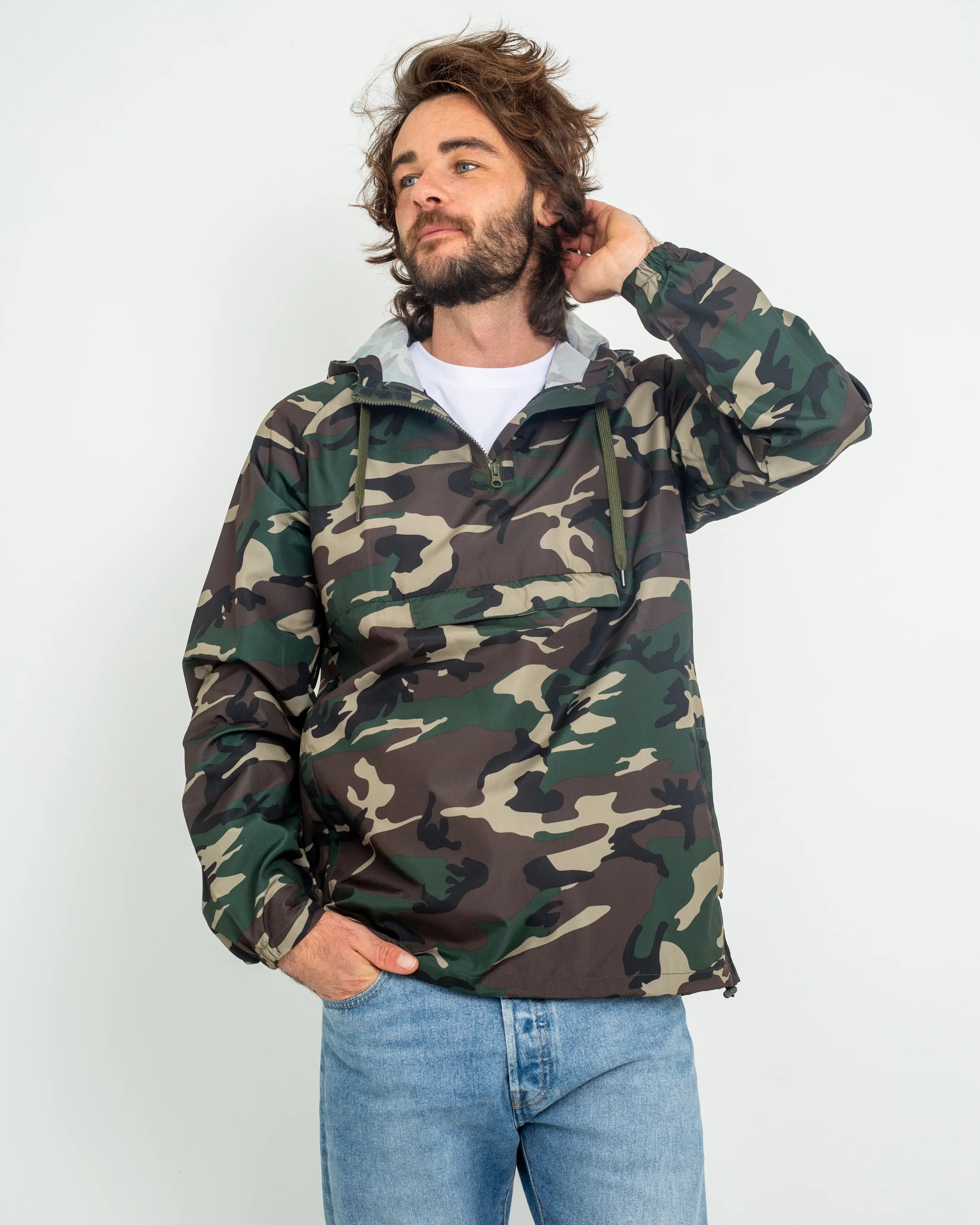 Cyrus Windbreaker in Camo