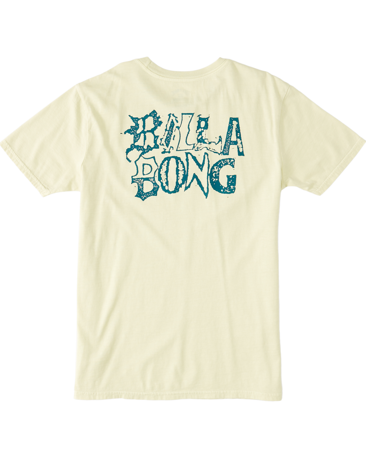 Boys Worded T-Shirt in Light Lime