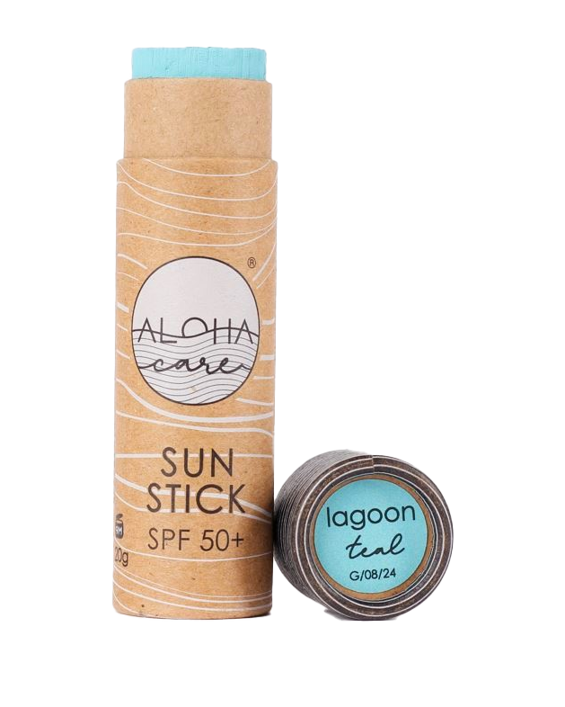 Aloha Sun Stick SPF 50+ in Teal