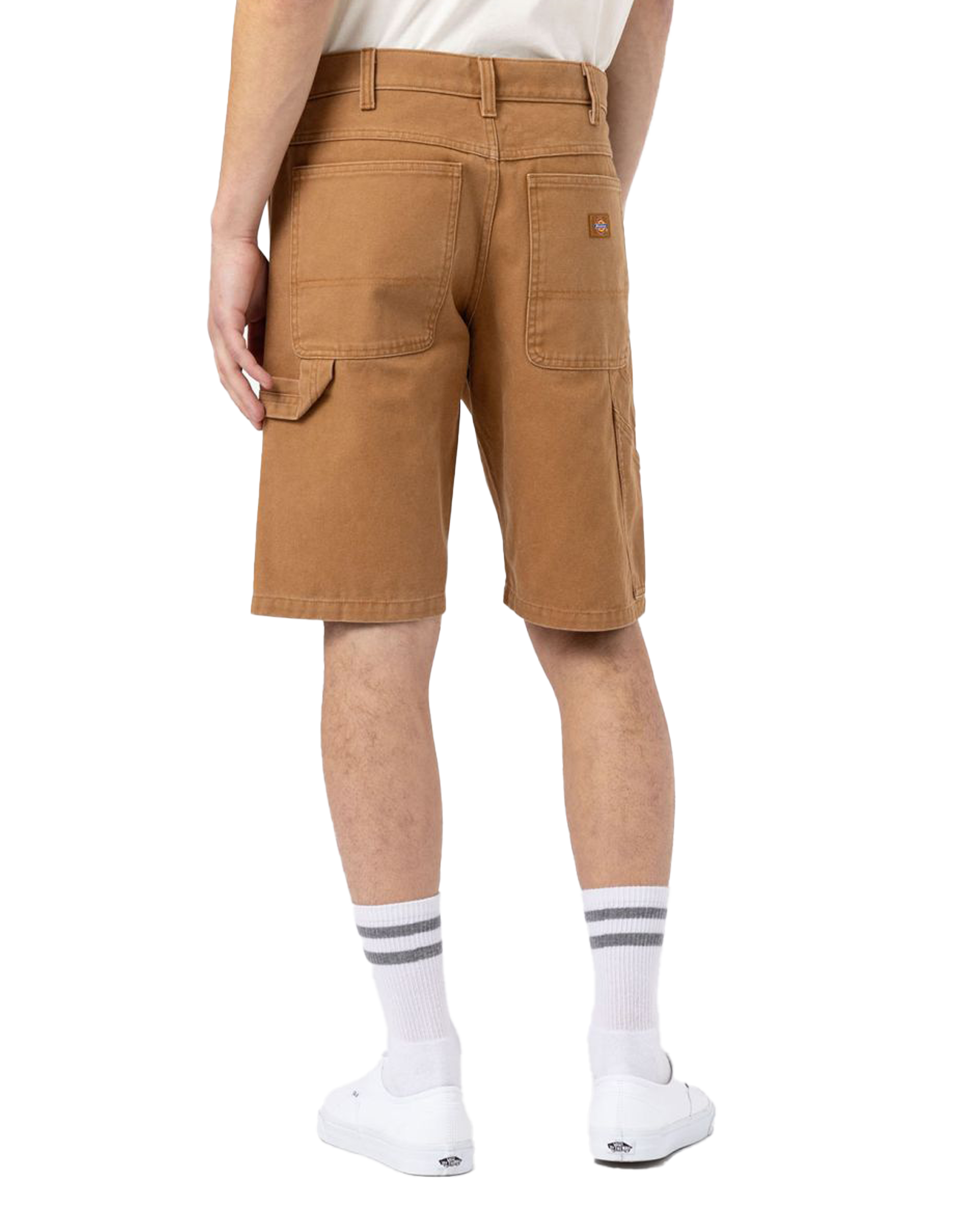 Duck Canvas Walkshorts in Stone Washed Brown Duck