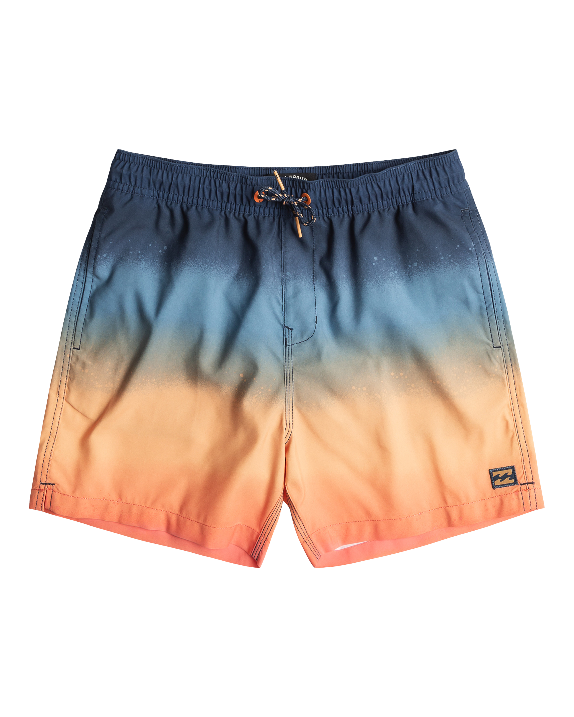 Boys All Day Fade Volley Shorts in Coral