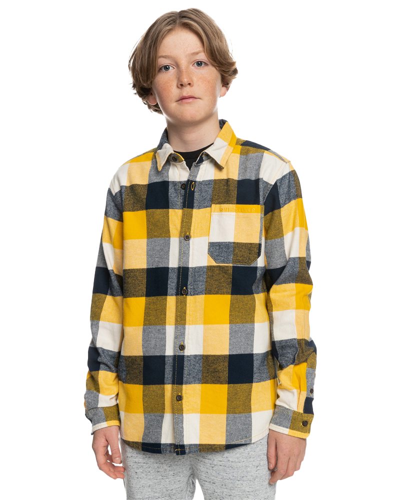 Boys Motherfly Shirt in Birch