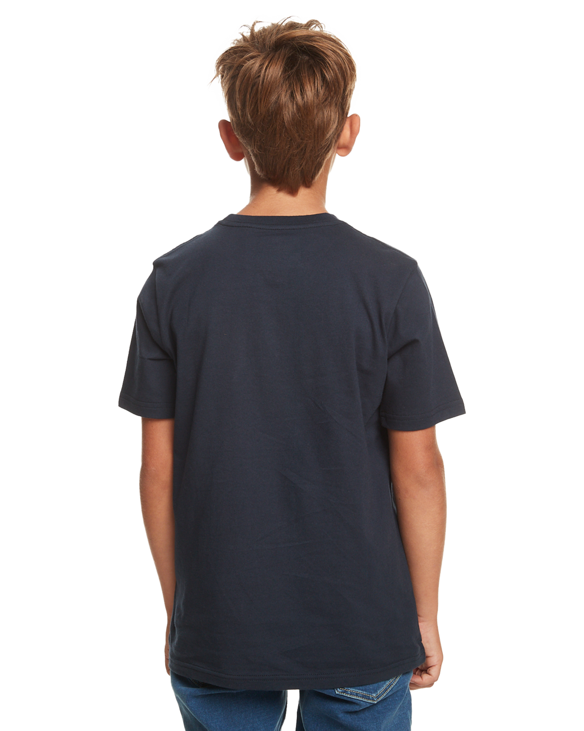 Boys Mind Barrel T-Shirt in Navy Blazer