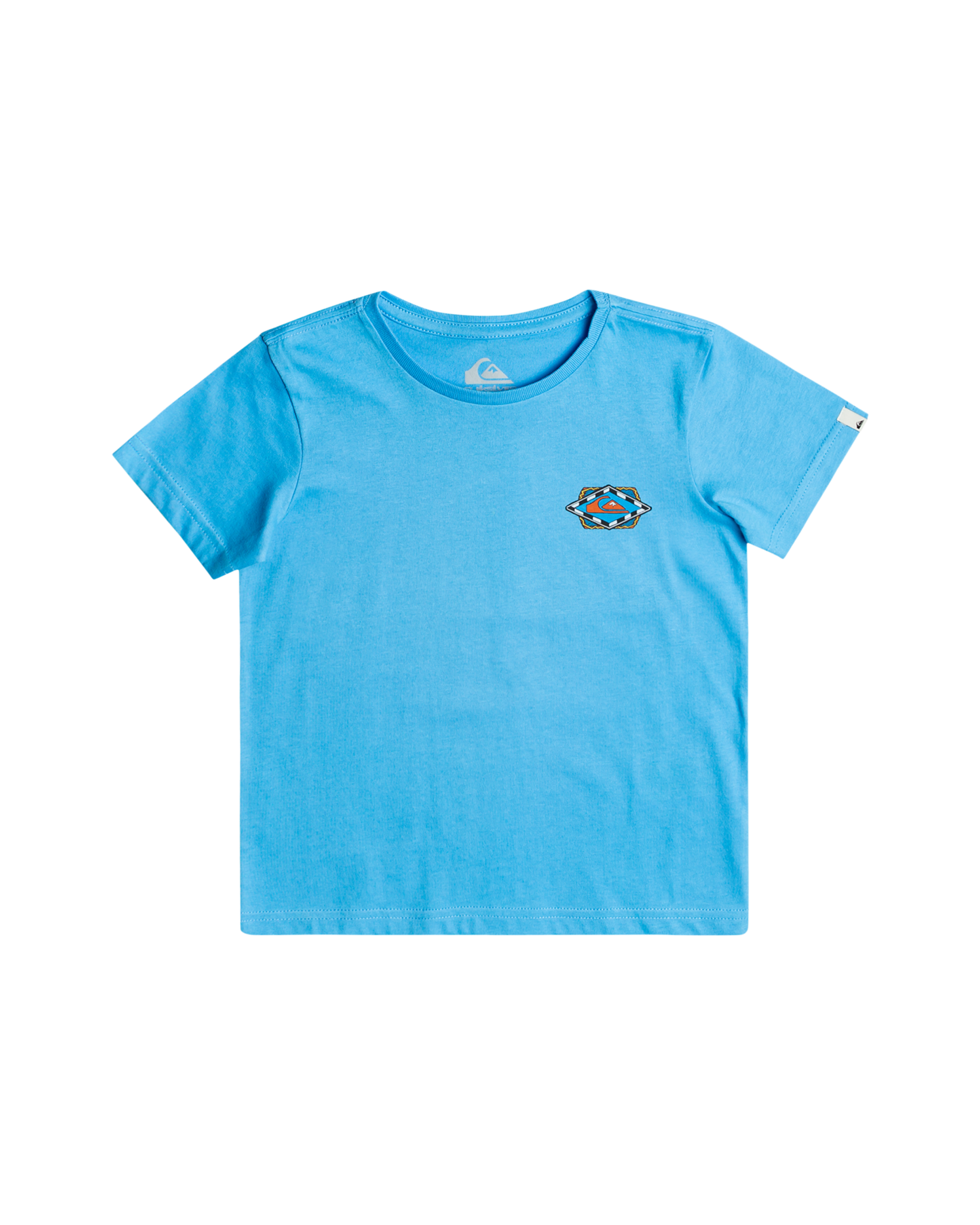 Boys Retro Waves T-Shirt in Azure Blue