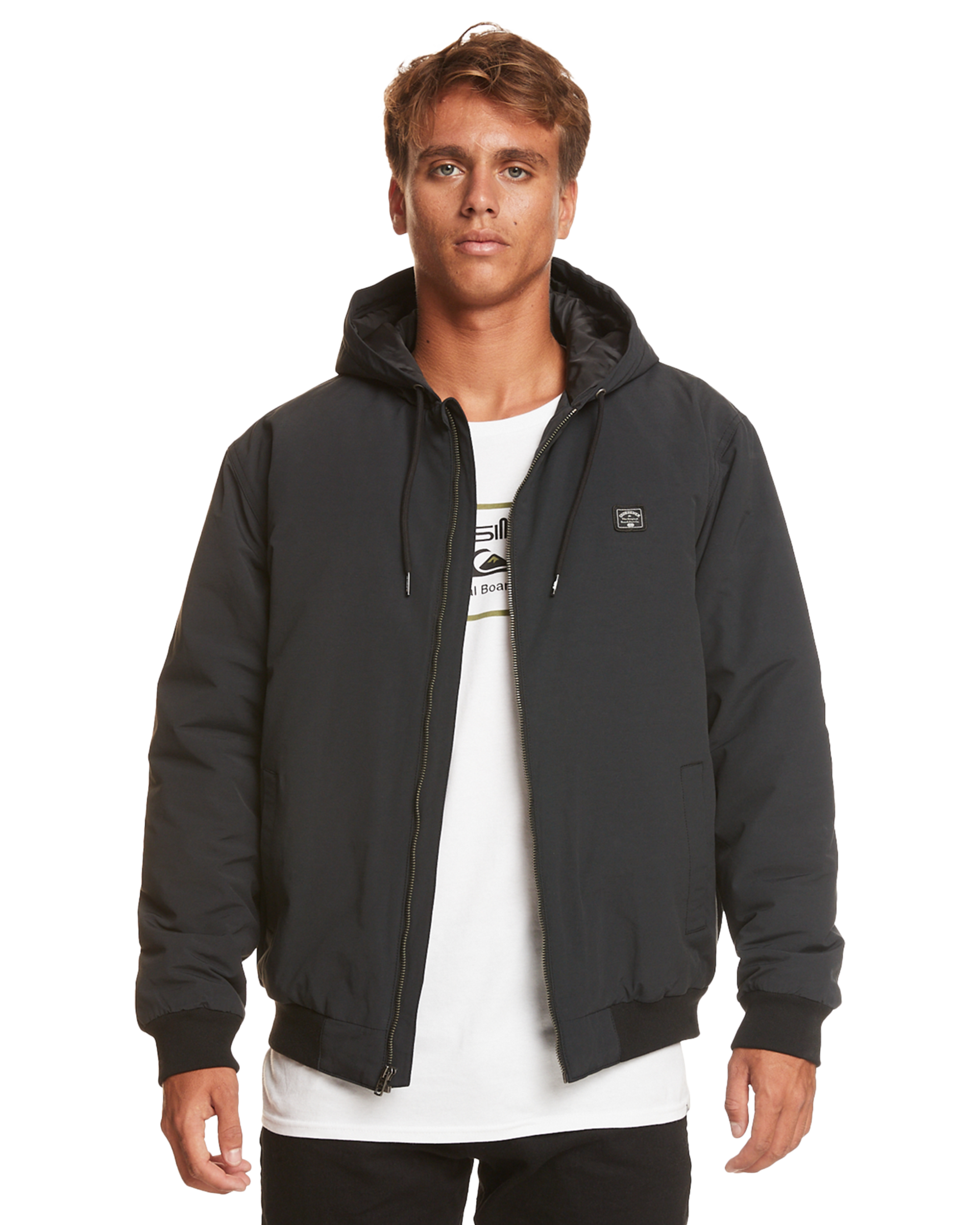 Classik Hooded Jacket in Black