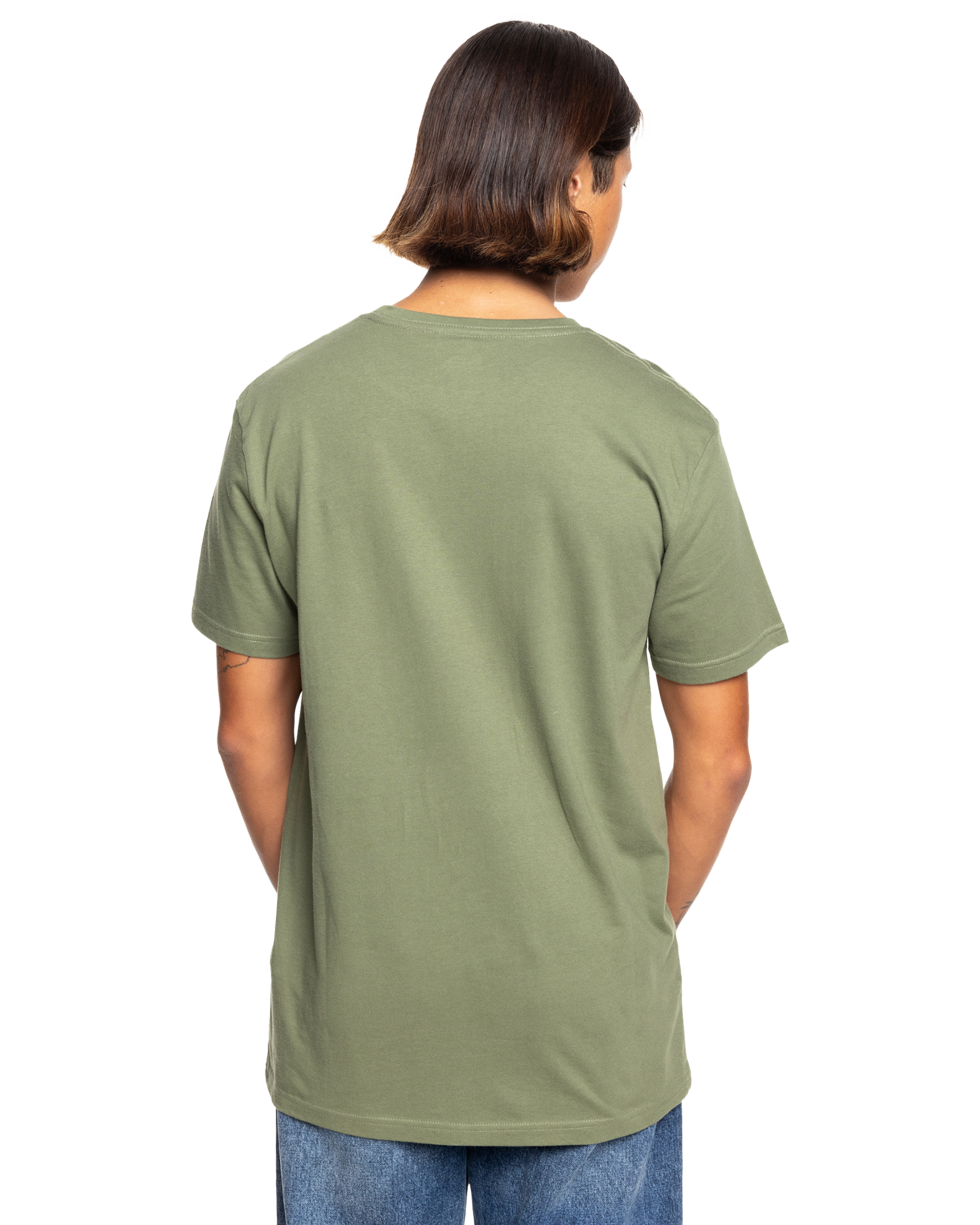 Circle Trim T-Shirt in Four Leaf Clover