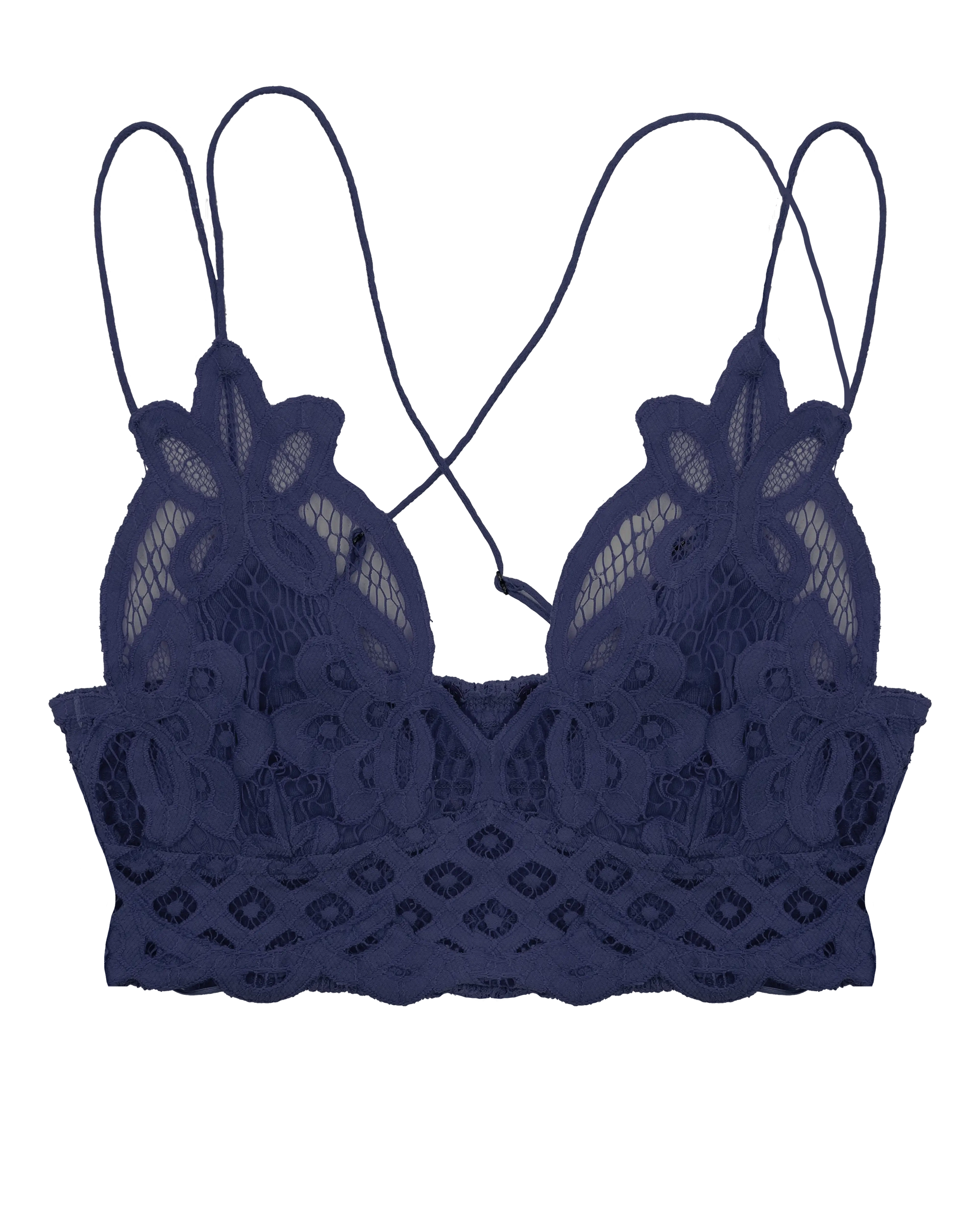 Adella Bralette in Navy