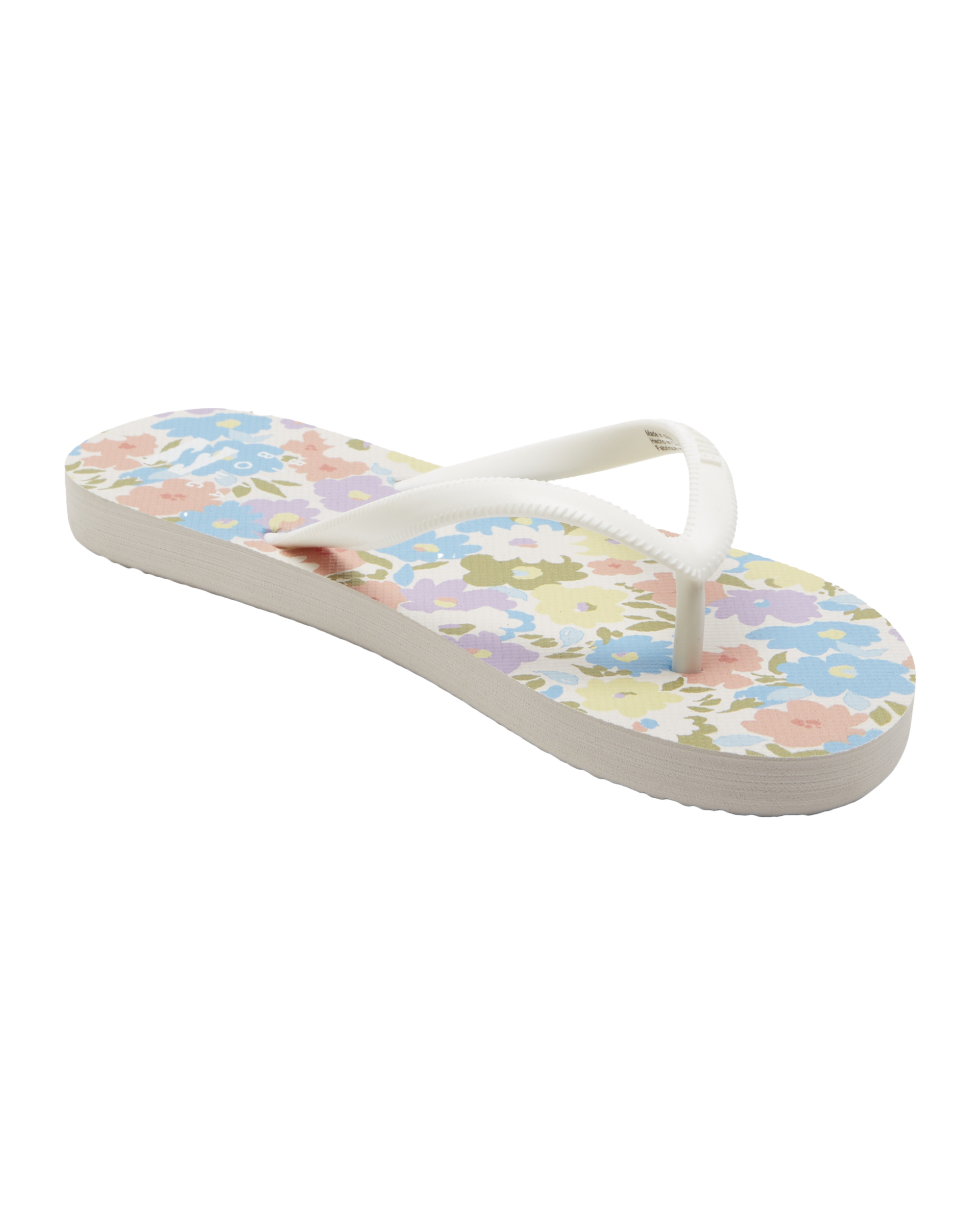 Dama Flip Flops in Flowers