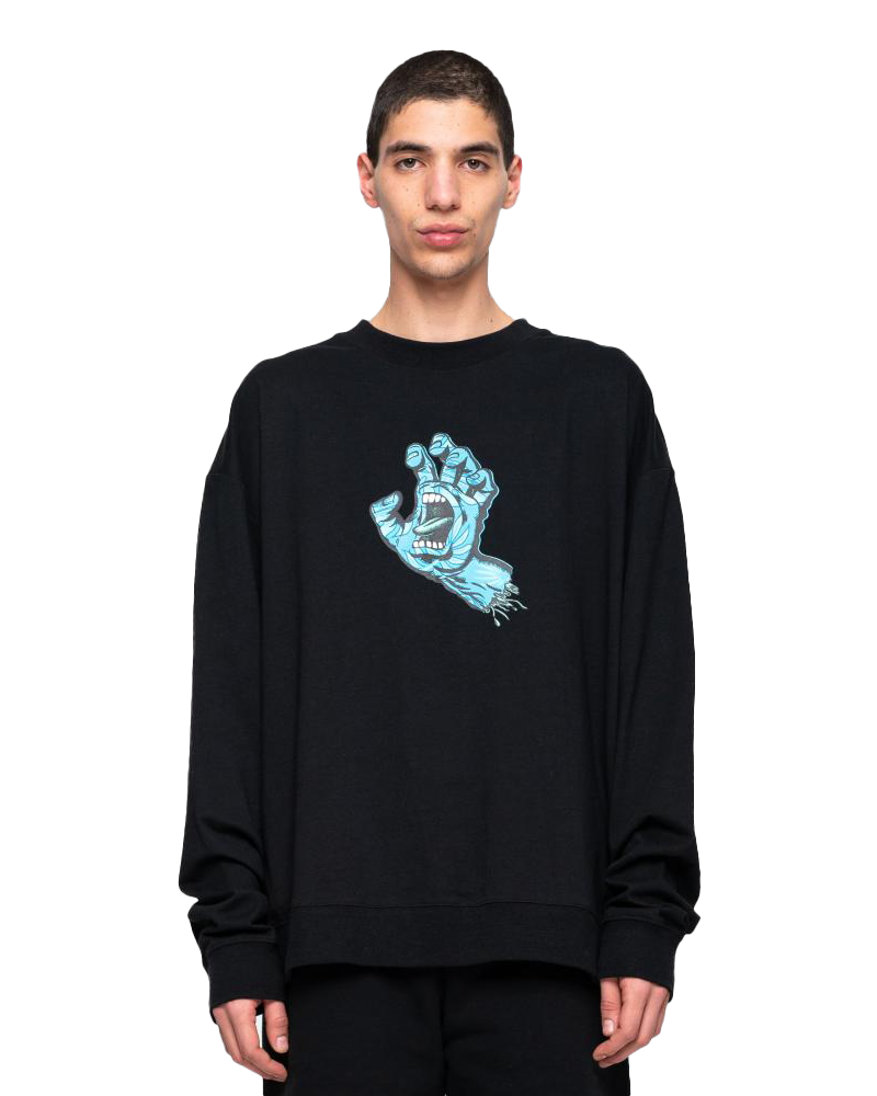 Cabana Hand Sweatshirt in Black