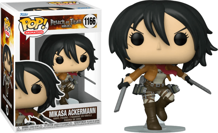 Funko POP Attack on Titan Mikasa Ackermann 1166