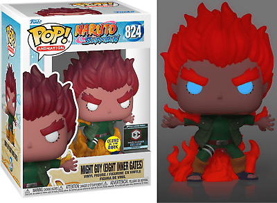 Funko POP Naruto Might Guy Eight Inner Gates GITD Chalice Exclusive 824