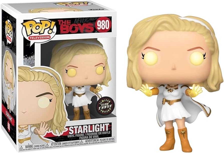 Funko Pop The Boys Starlight 980 Chase GITD