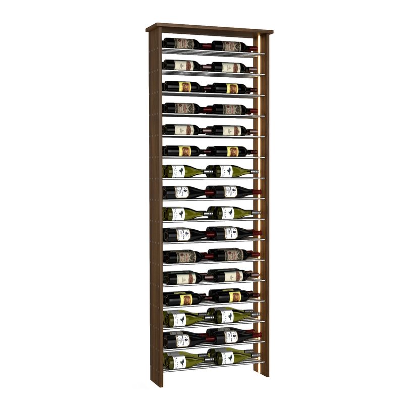 64-Bottle Parallel Wine Rack, Two-Column