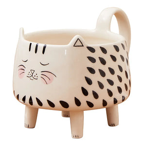 Whiskered Whimsy Cat Mug - Catnip Crazed 