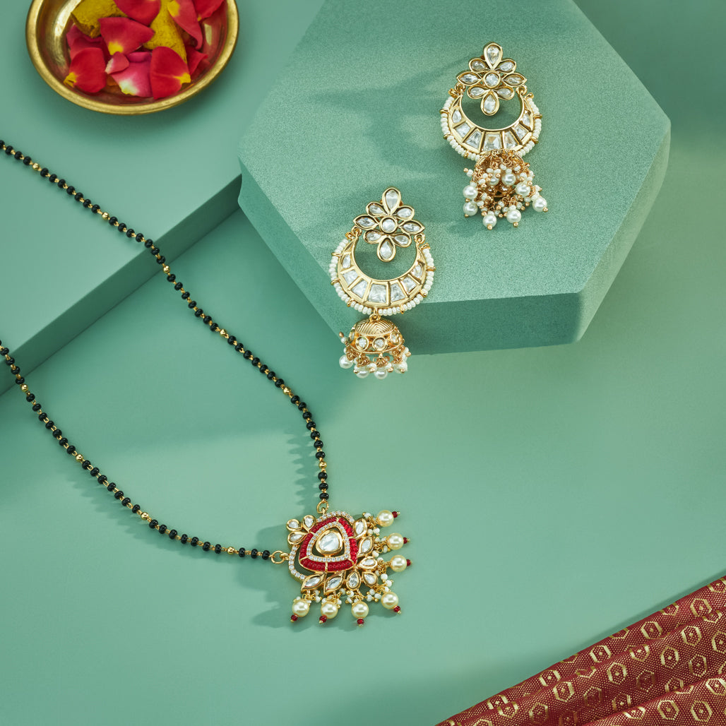 Karwa Chauth kundan set