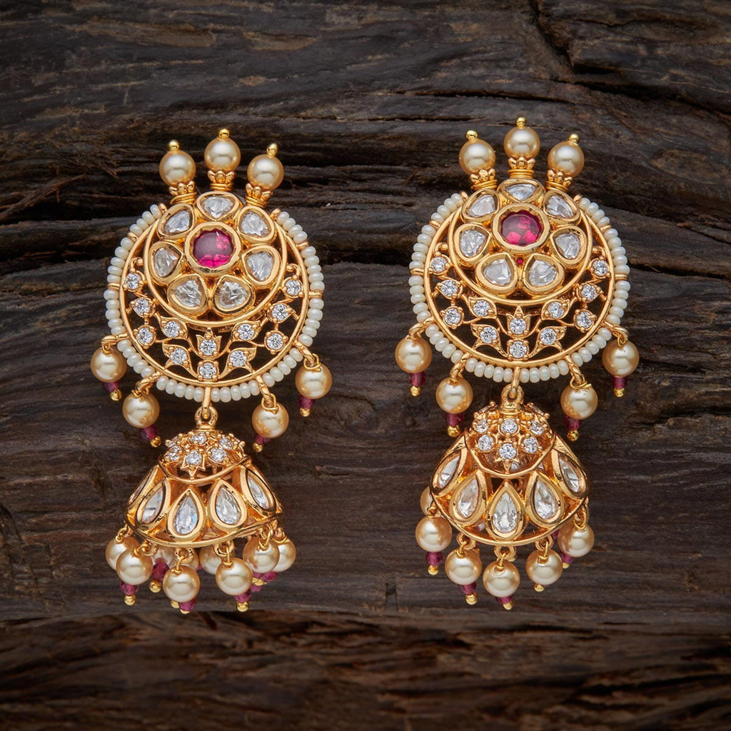 Buy Kundan Earrings For Women Online-Kushal's Fashion Jewellery