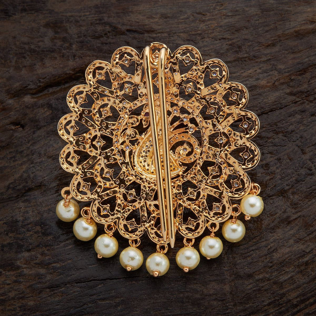 Laxmi Coin Traditional Hair Pin Ambada Hair BroochHayagi