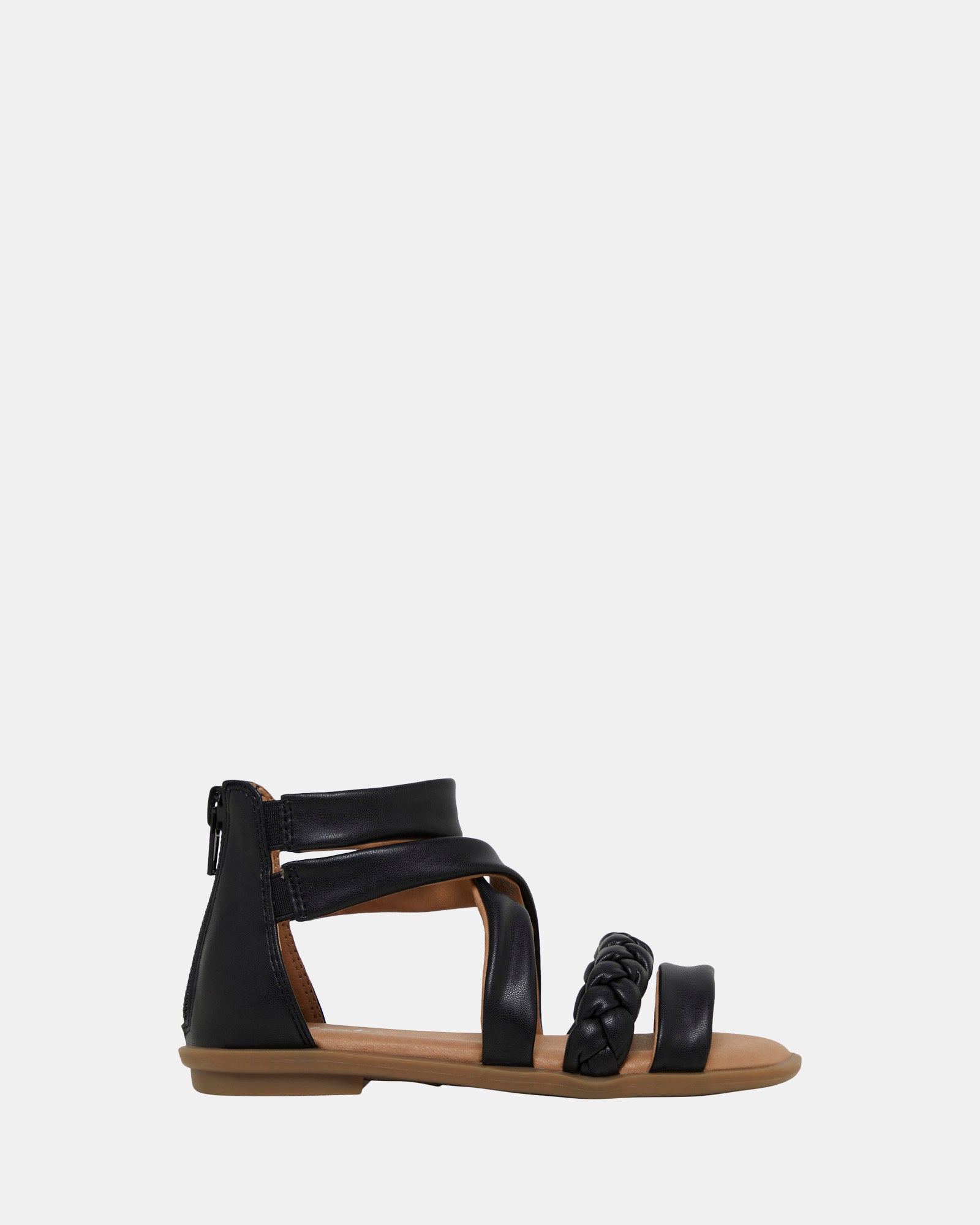 Women's Nina Flat Sandals - A New Day™ Black 9.5 : Target