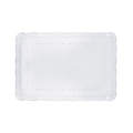 Clear Rectangle Tray | 12