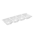 Clear 4 Compartment Tray | 7