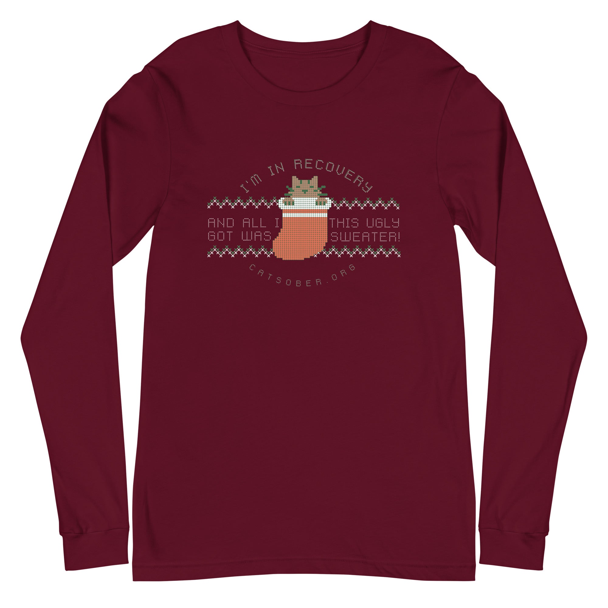 Ugly Sweater Stitch Long Sleeve Tee