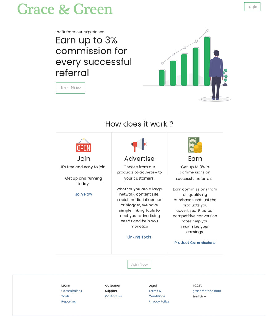 Become A Grace & Green Affiliate | grace-green