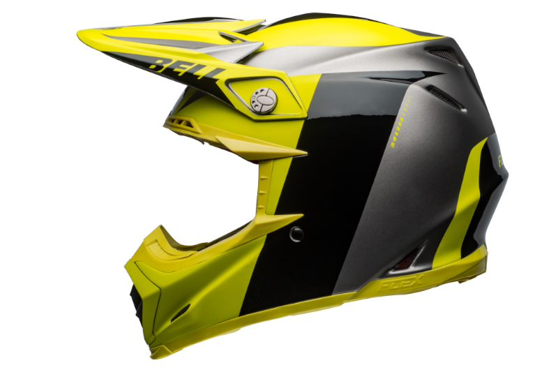 Kask Bell Moto 9 Flex Kask Ofroadowy w kolorze żółtym