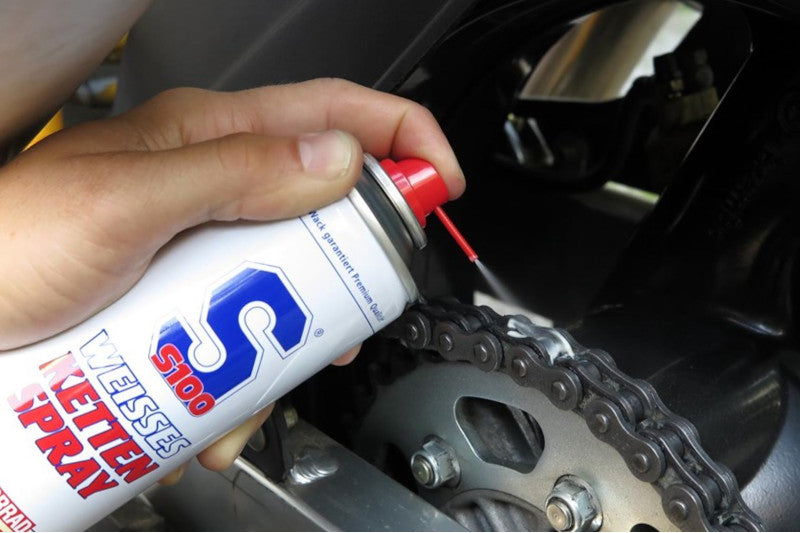 s100 white chain spray