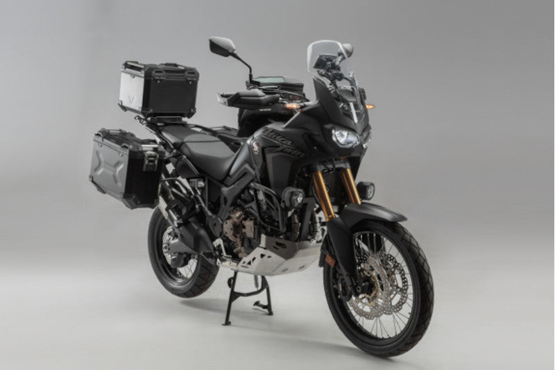 motocykl Honda Africa Twin z akcesoriami SW-MOTECH