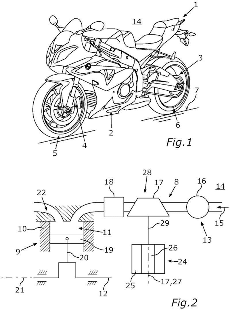 Nowe BMW S 1000 RR szkic notocykla