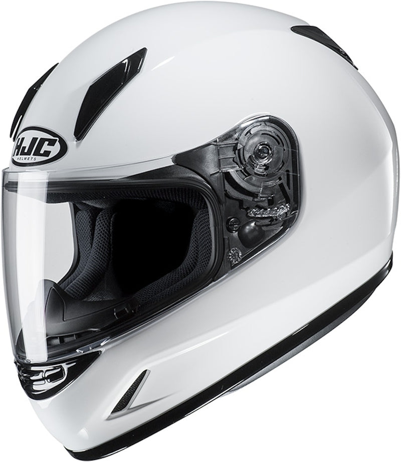Kask motocyklowy marki HJC CL-Y w kolorze białym 