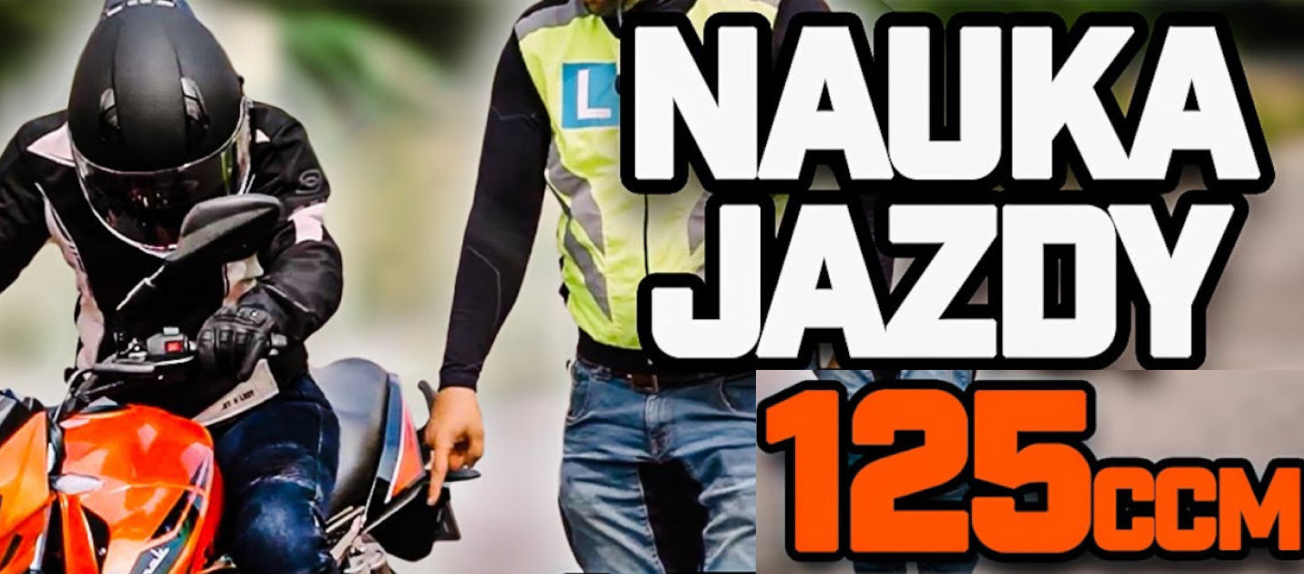 nauka jazdy na motocyklu 125