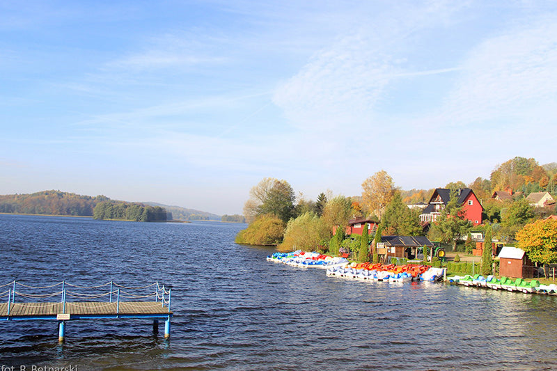 szwajcaria kaszubska, domki nad wodą