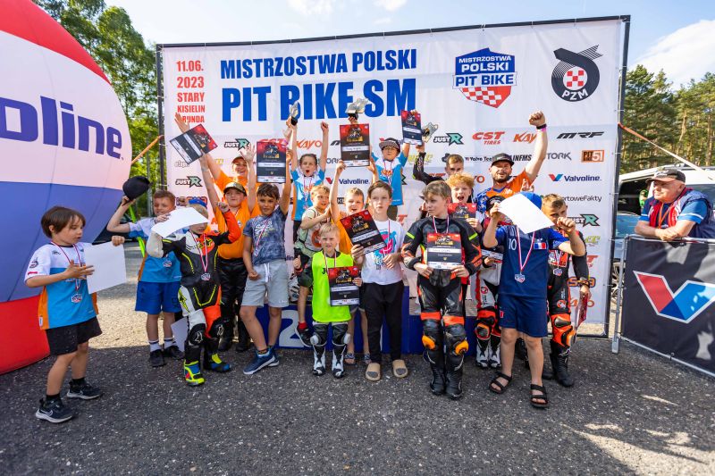 Zawodnicy Mistrzostw Polski Pit Bike SM