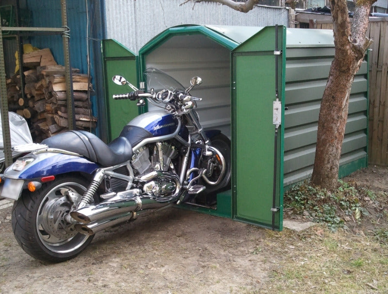 moto-box, garaż dla motocykla