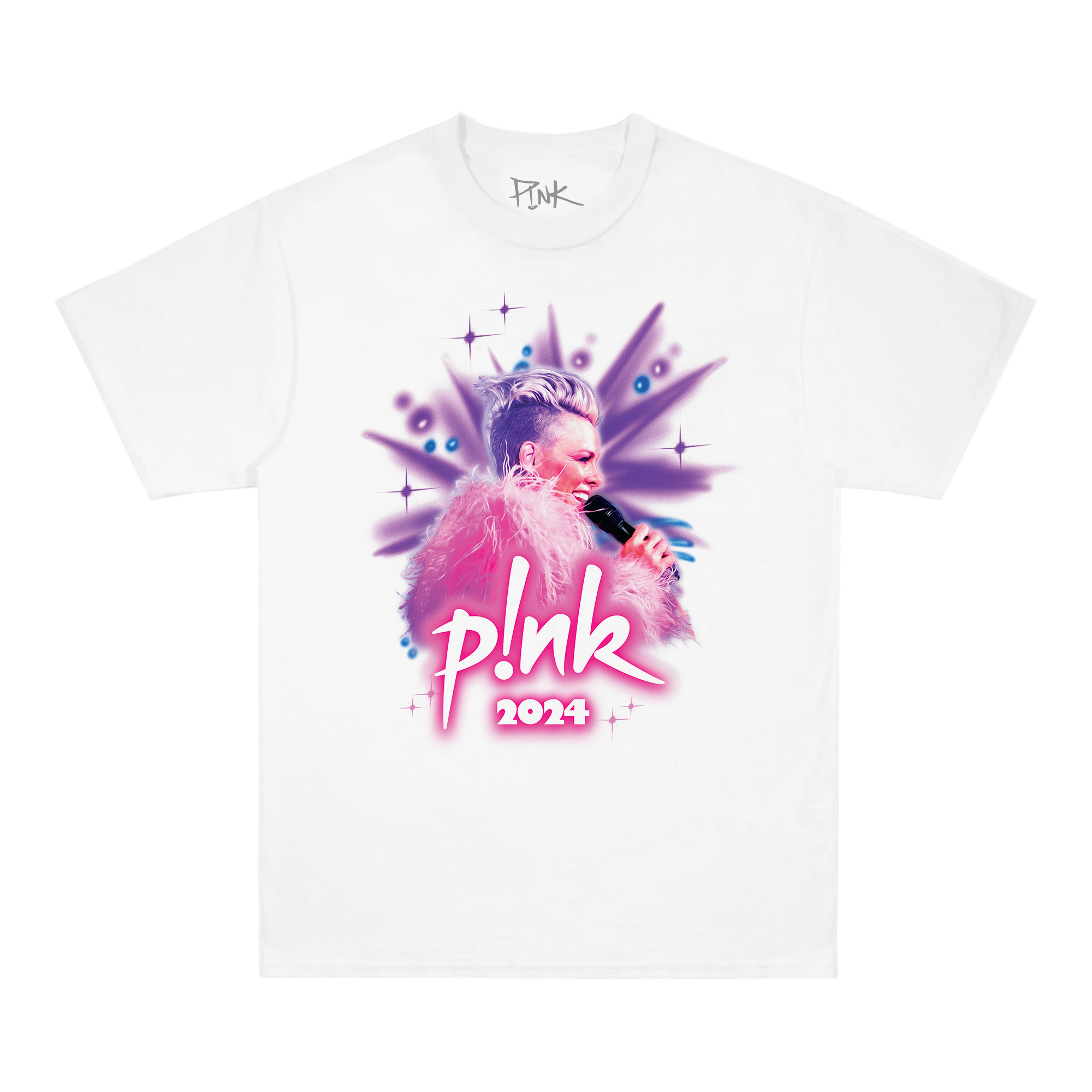 Airbrushed 2024 Tour Tee - Pnk Official Store product image