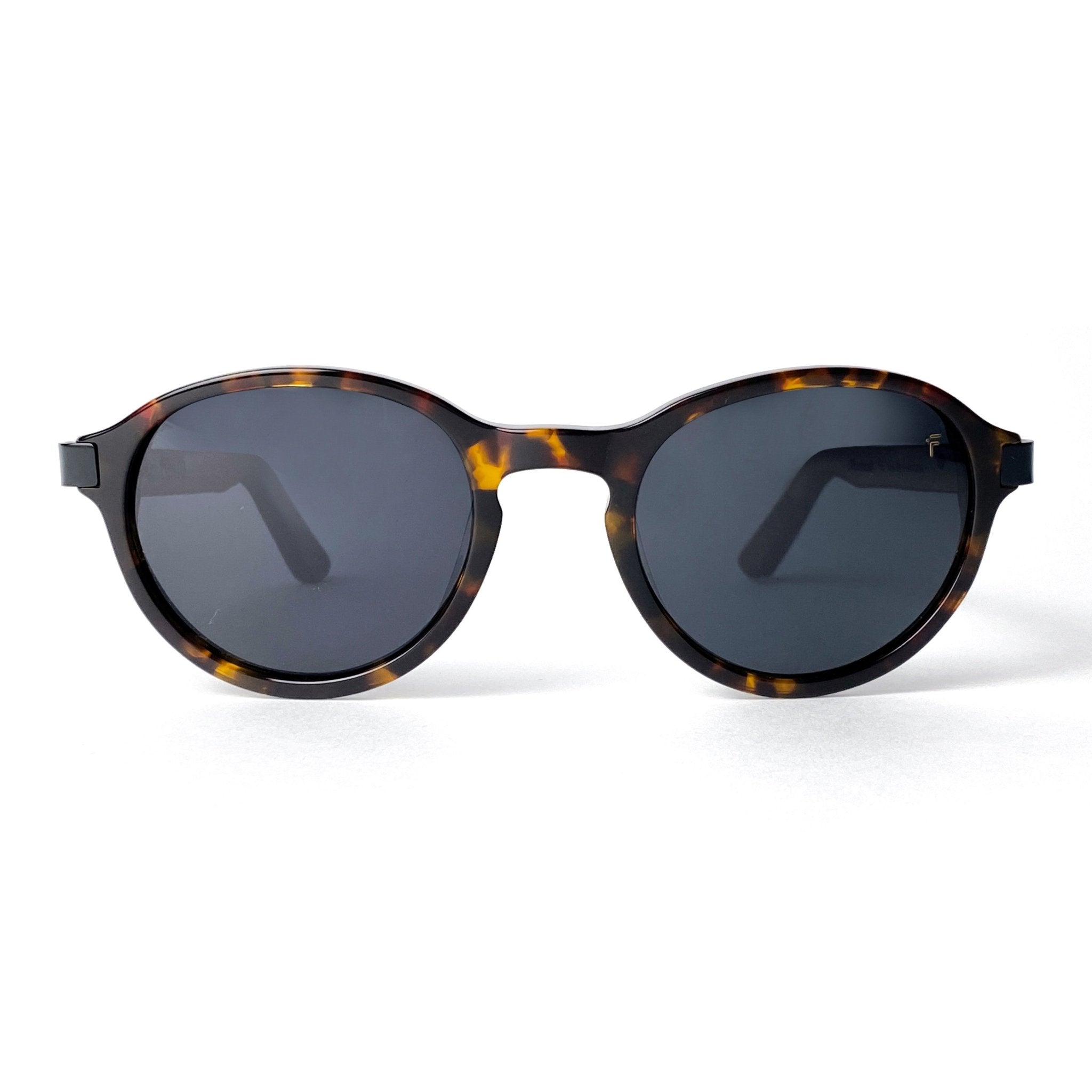 Image of Fento Lincoln Tortoise Acetate Sustainable Sunglasses