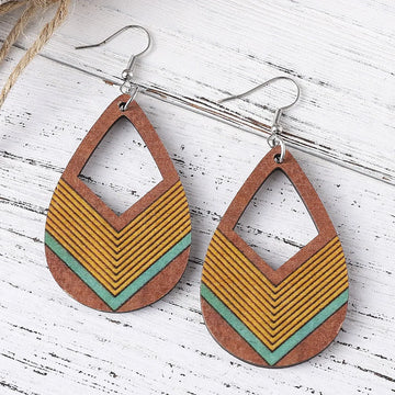 wood earrings dropshipping Products