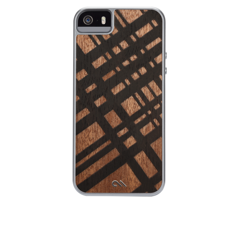 iPhone 5/5s Woods Case - Carved Mahogany