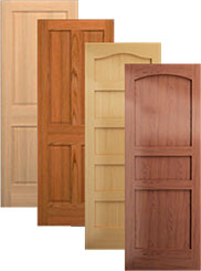 Stile and Rail Wooden Door Image