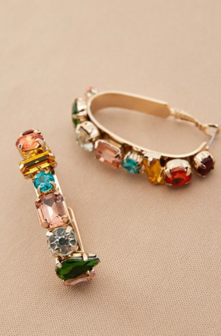 RAINBOW ROW EARRINGS