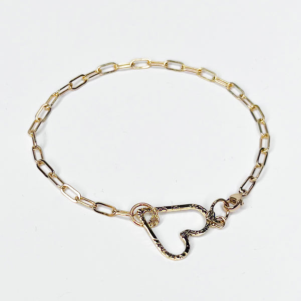 Loop Chain Bracelet – Gold